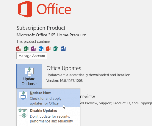 Security update for microsoft office что это